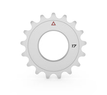 Load image into Gallery viewer, DSp, Dontstoppedalling.com, dontstoppedalling.co.nz, track sprockets, track cogs, 12t, 13t,14t,15t,16t,17t, training track sprocket, best value track sprocket, velobike, velo, velodrome sprocket, best selection tracksprockets, Trackie, track cyclist, velodromes, stainless steel track cog, cromoloy track sprocket,, raketa, raketa.com, raketa sprockets