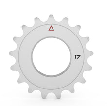 Load image into Gallery viewer, DSp, Dontstoppedalling.com, dontstoppedalling.co.nz, track sprockets, track cogs, 12t, 13t,14t,15t,16t,17t, training track sprocket, best value track sprocket, velobike, velo, velodrome sprocket, best selection tracksprockets, Trackie, track cyclist, velodromes, stainless steel track cog, cromoloy track sprocket,, raketa, raketa.com, raketa sprockets