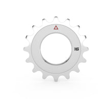 Load image into Gallery viewer, DSp, Dontstoppedalling.com, dontstoppedalling.co.nz, track sprockets, track cogs, 12t, 13t,14t,15t,16t,17t, training track sprocket, best value track sprocket, velobike, velo, velodrome sprocket, best selection tracksprockets, Trackie, track cyclist, velodromes, stainless steel track cog, cromoloy track sprocket,, raketa, raketa.com, raketa sprockets