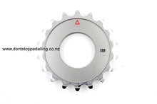 Load image into Gallery viewer, DSp, Dontstoppedalling.com, dontstoppedalling.co.nz, track sprockets, track cogs, 12t, 13t,14t,15t,16t,17t, training track sprocket, best value track sprocket, velobike, velo, velodrome sprocket, best selection tracksprockets, Trackie, track cyclist, velodromes, stainless steel track cog, cromoloy track sprocket,, raketa, raketa.com, raketa sprockets