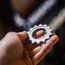 Load image into Gallery viewer, DSp, Dontstoppedalling.com, dontstoppedalling.co.nz, track sprockets, track cogs, 12t, 13t,14t,15t,16t,17t, training track sprocket, best value track sprocket, velobike, velo, velodrome sprocket, best selection tracksprockets, Trackie, track cyclist, velodromes, stainless steel track cog, cromoloy track sprocket,, raketa, raketa.com, raketa sprockets