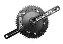 Load image into Gallery viewer, turbulant flow chainrings, ridea chainring.com, track  chainirngs, velodrome, trackie,   chainring, aero chainrigns, big chainrings, CNC machined chainrings, Custom chainrings, andel, alloy chainring, 144bcd chainring,chainrings,Track chainring, elite track chain ring,  track chainring, velodrome chainring, track chainring,  track chainrings, velodrome, 144bcd, track chainring, rotor, Ridea chainring, rideabikes.com
