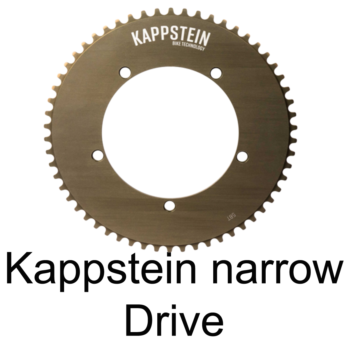 narrow chain Kappstein cog and chainrings 