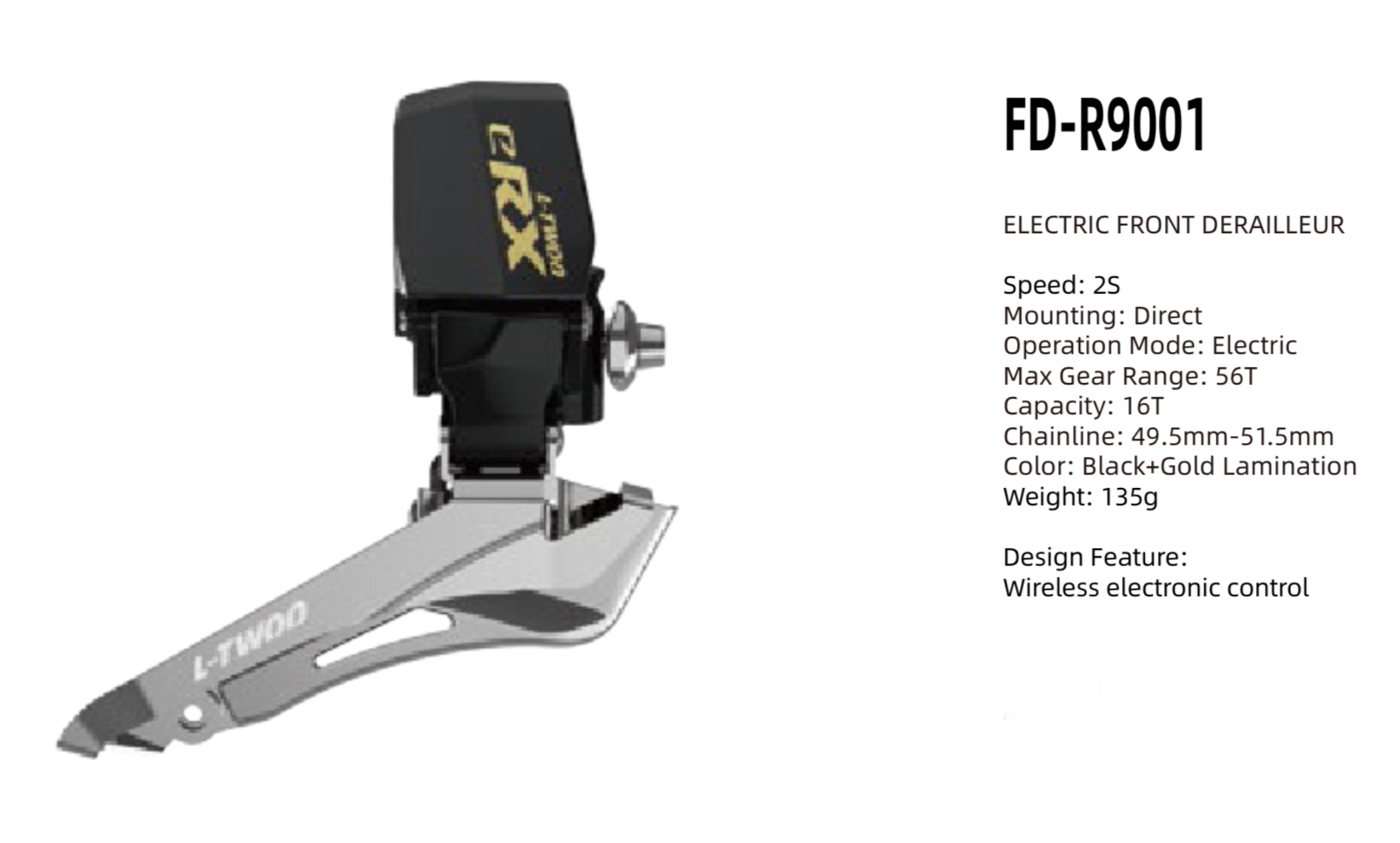 LTwoo-ERX electric groupset