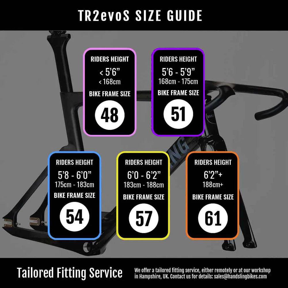 Handsling TR2evoS Track Sprint Frame