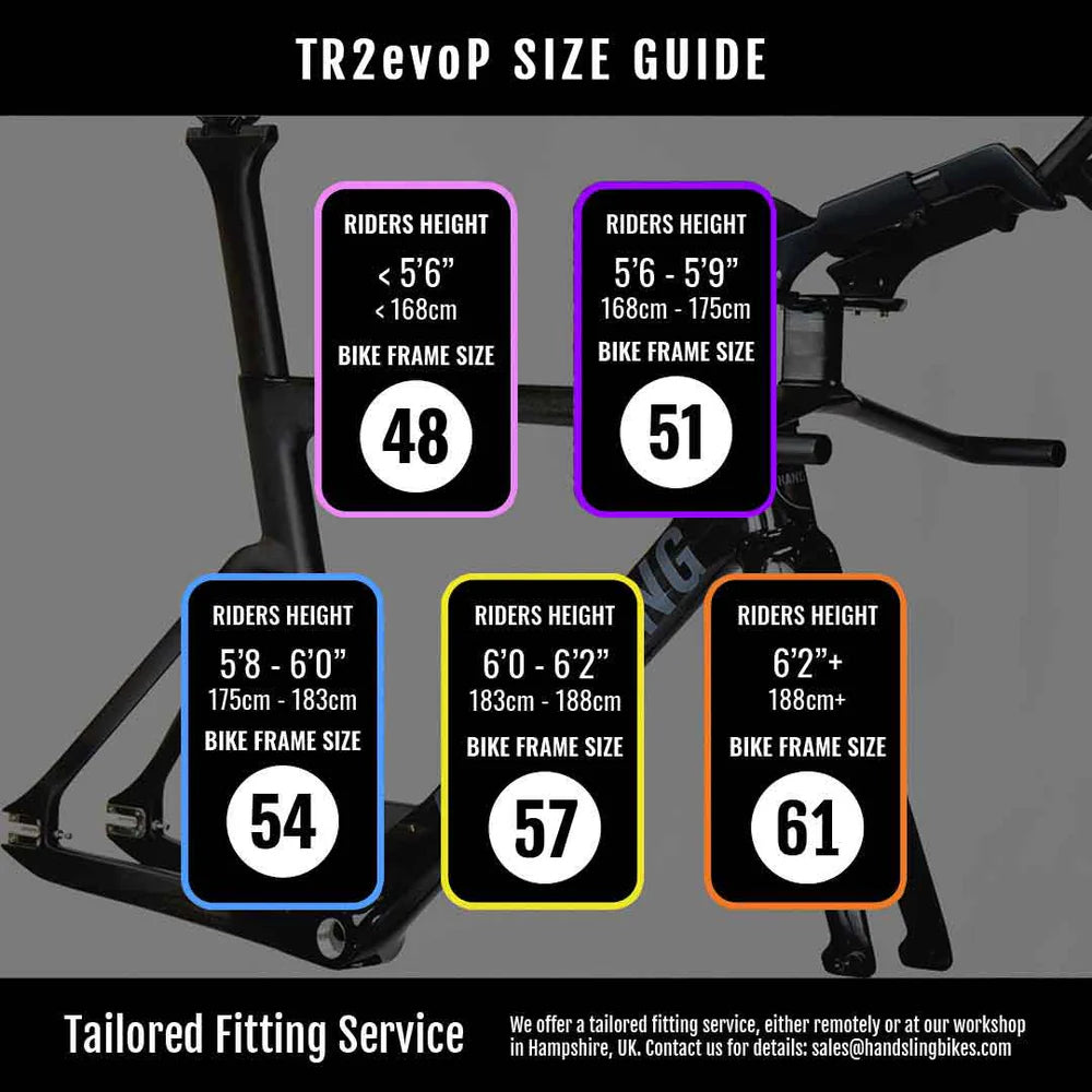 Handsling TR2evoP Track Pursuit Frame