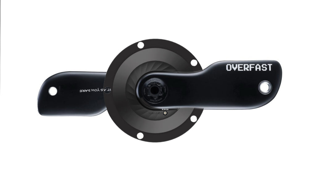 OVERFAST carbon track cranks with Xcadey gen2