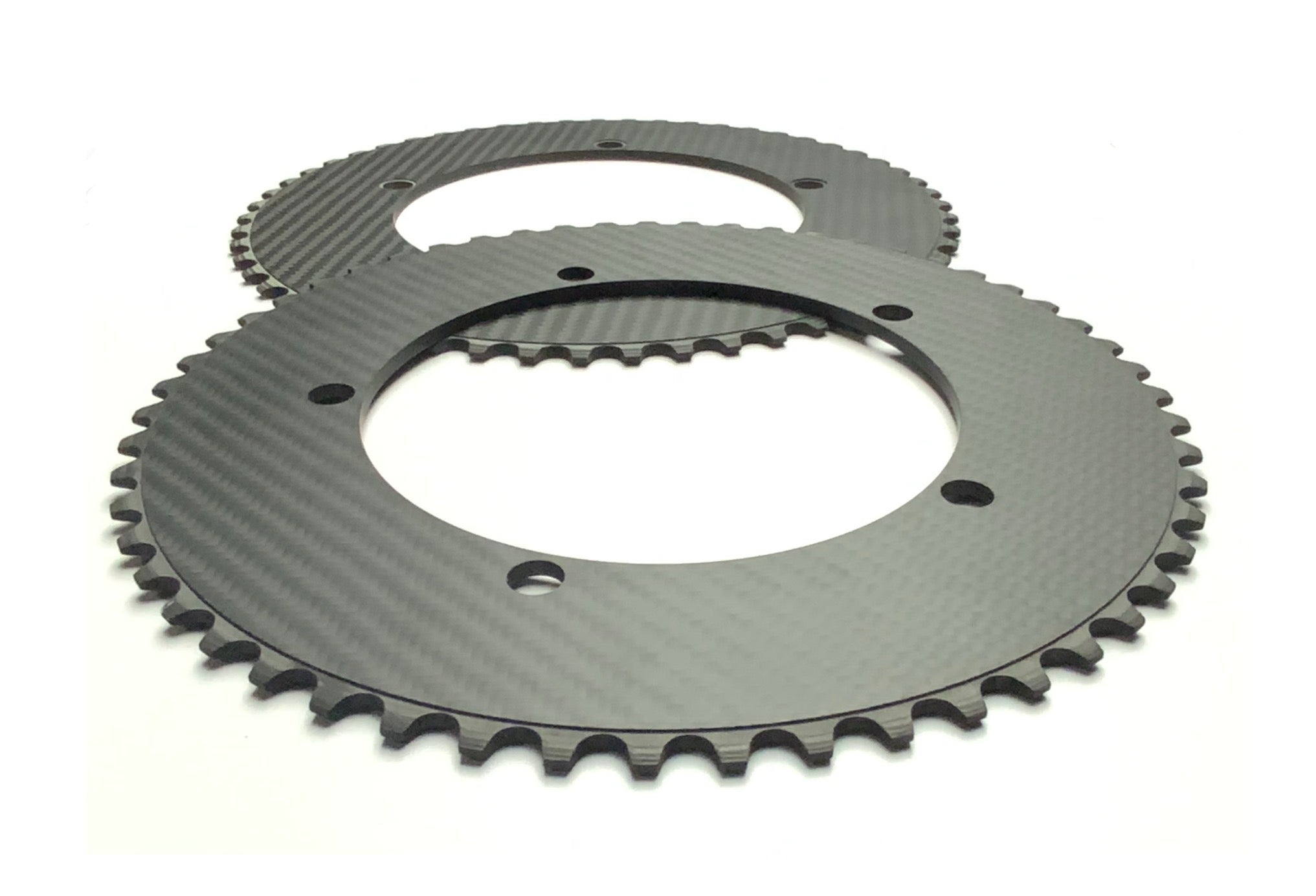 Velodrome carbon race day chainrings