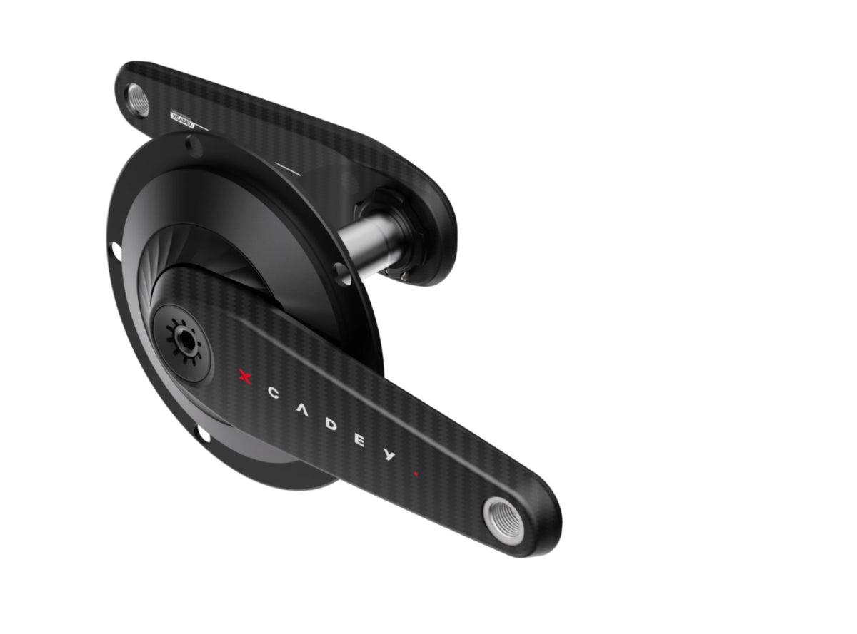 Xcadey VENTUS carbon cranks 144bcd power meter