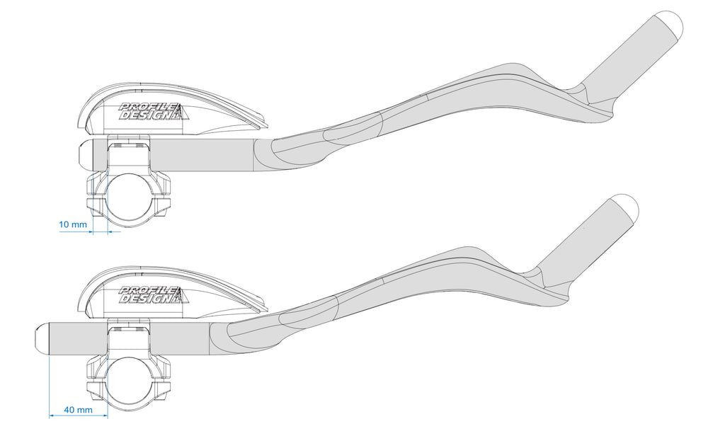 PROFILE DESIGN - 43 ASC AEROBAR EXTENSIONS