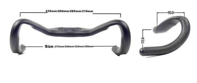 track handle bar, velo bars, velodrome bars, sprinter handle bars