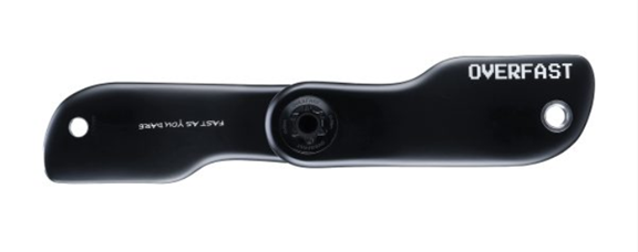 OVERFAST carbon track cranks with Xcadey gen2