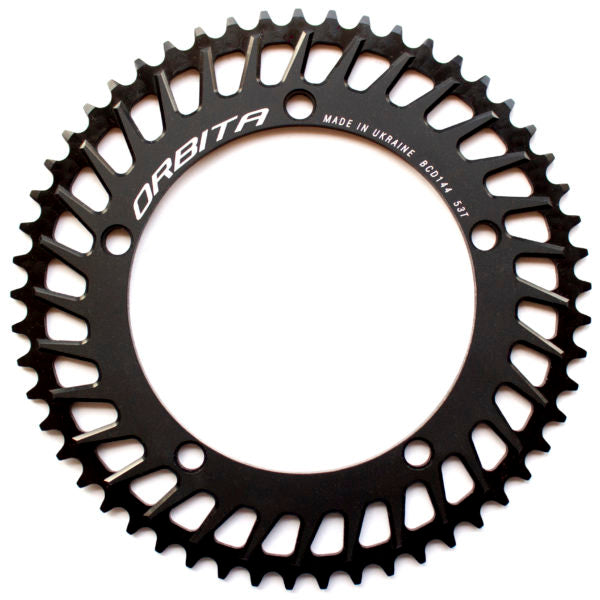 orbita chainrings, cnc machined chainring, 144bcd chainring, alloy chainring, orbita,