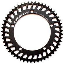 Load image into Gallery viewer, orbita chainrings, cnc machined chainring, 144bcd chainring, alloy chainring, orbita,