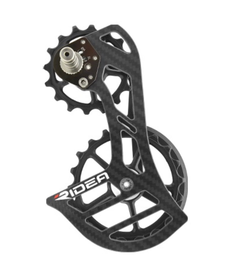 Over sized derailleur pulley system-Ridea RD6 C60