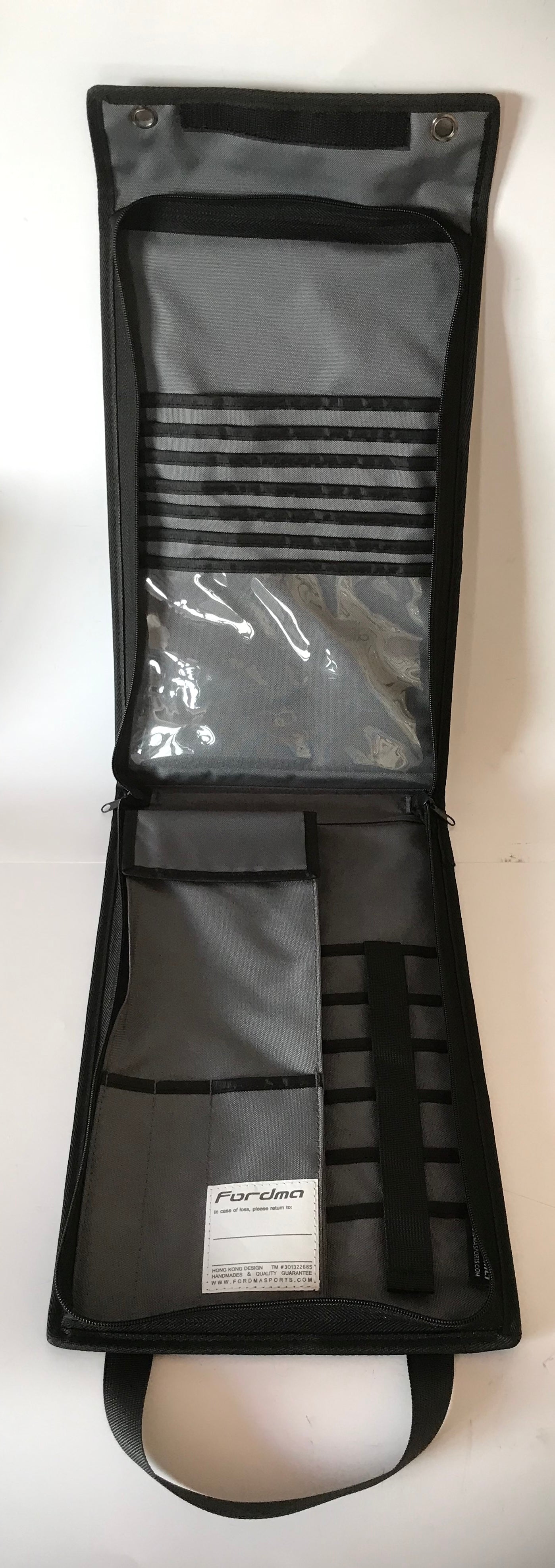 Track tote bags- keep all your gear in one spot