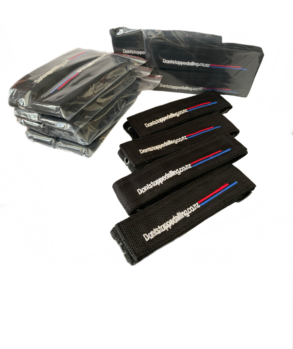 pedal straps, power strap, grace straps, track straps, dontstoppedalling straps, 