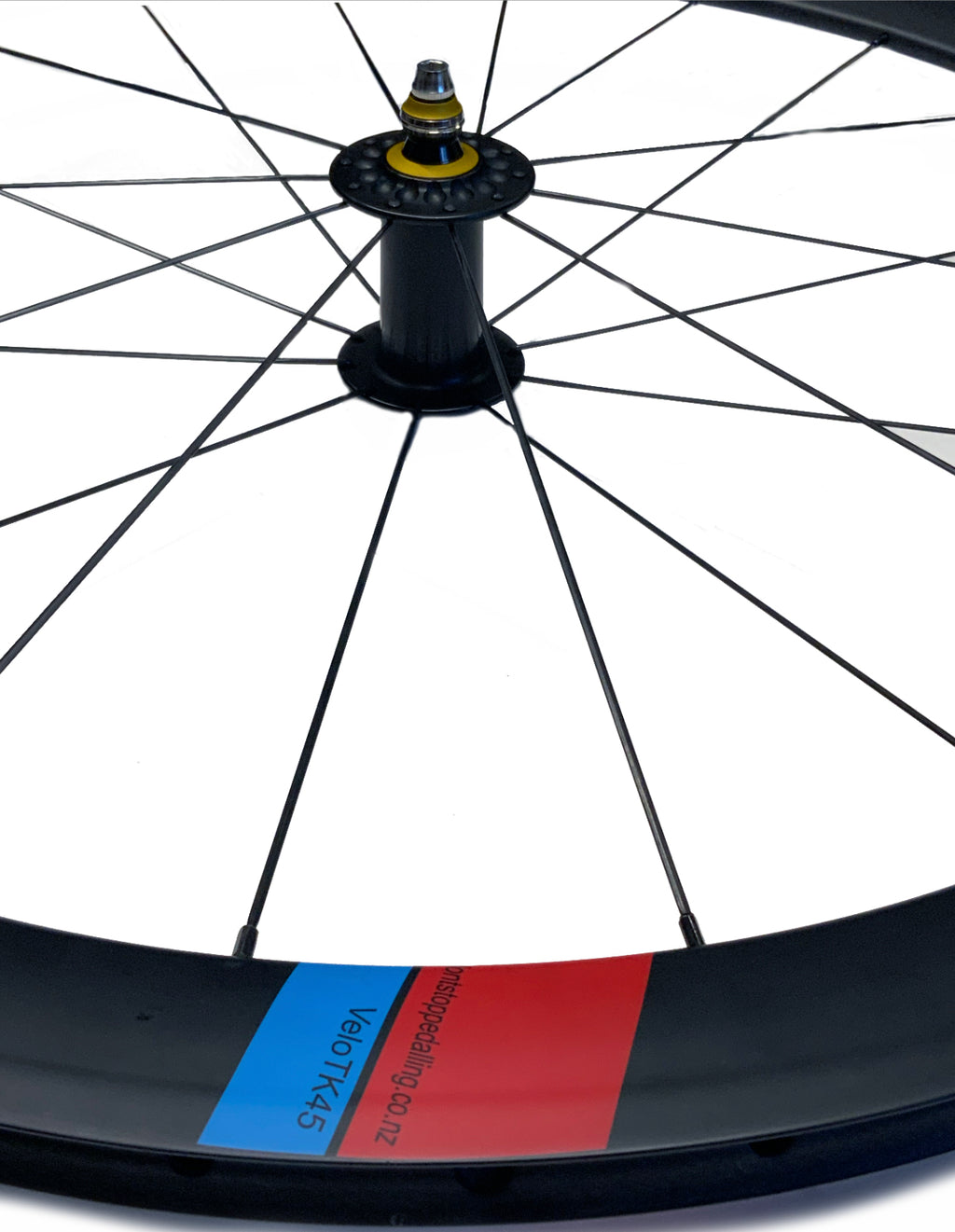 Dontstoppedalling schools/juniors race wheels- Lazarus hubs UDT finished rims