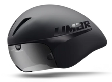 Load image into Gallery viewer, Limar aero helmet, aero helmet, fast track helmet, track helmet, intergrated glasses and helmet 