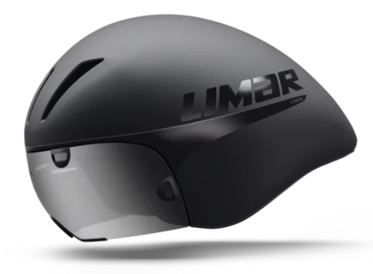 Limar aero helmet, aero helmet, fast track helmet, track helmet, intergrated glasses and helmet 
