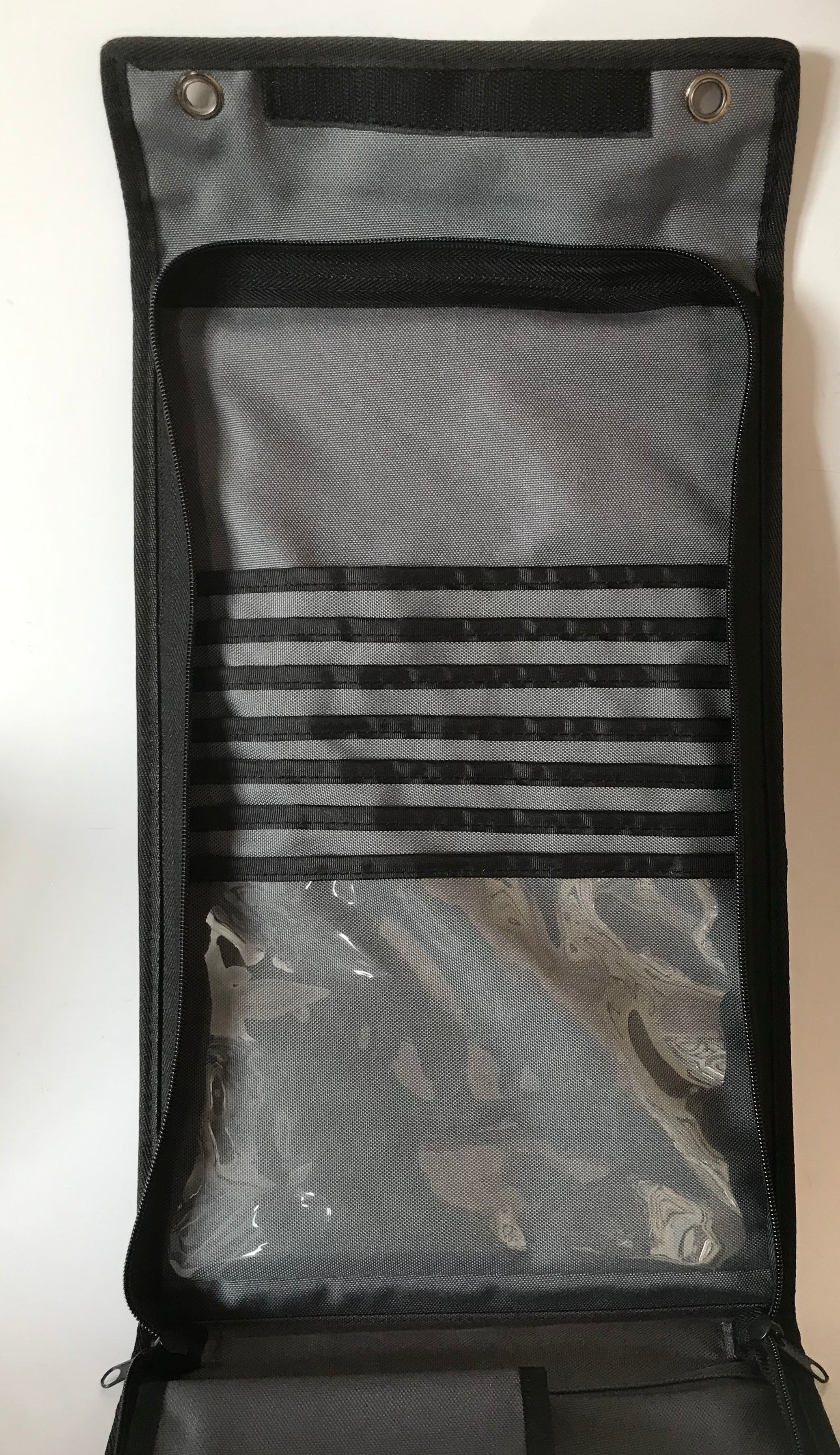 Track tote bags- keep all your gear in one spot