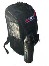 Load image into Gallery viewer, Velopack back pack, trackcyclist back pack, gear bag for track cyclist, track back pack, dsp, Dontstoppedalling, don’t stop pedalling, track cycling bag, track tote bag, velobag, velo bag, chainring bag, cycling gear back. Tote bag