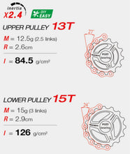 Load image into Gallery viewer, Over sized derailleur pulley system-Ridea RD6 C35-FULL CERAMIC