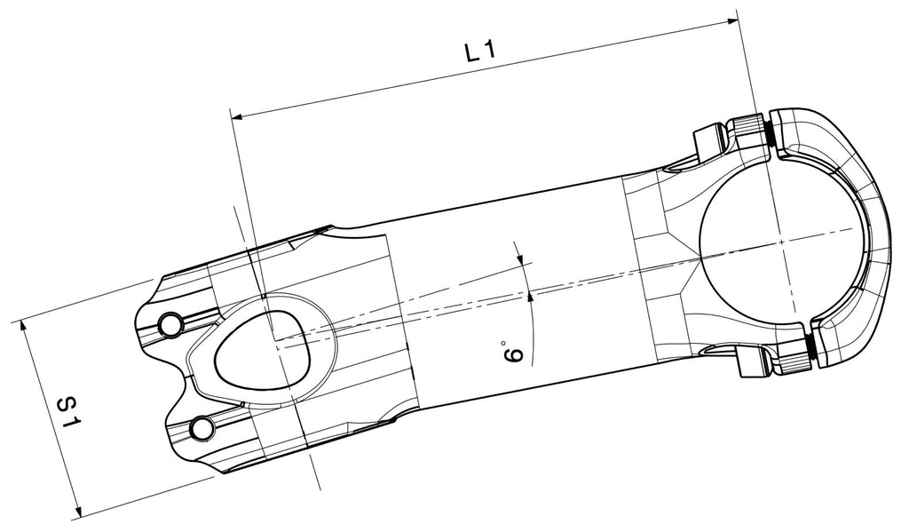 3t stems, apto bar stem, handle bar stem, track bike stem, black bike stem, cnc machined stem