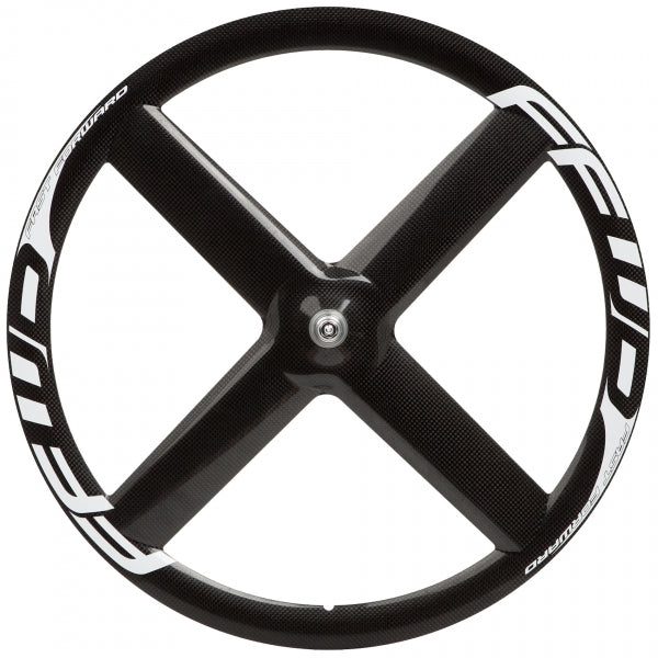 中古GRAAL 4SPTR Front Tubular Track Wheel FFWD Four-T Carbon Tubular White Wheelset- call for