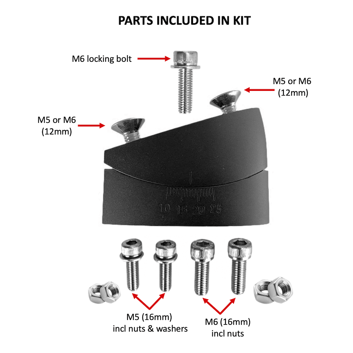 FASTTT Adjustable Angled Riser Block – Dont Stop Pedalling