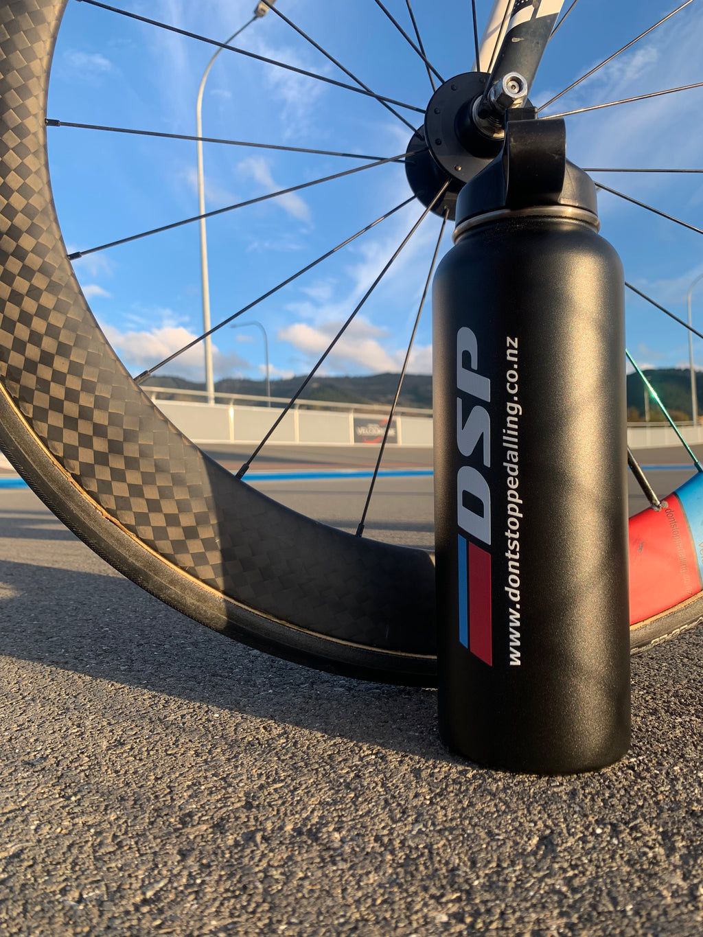 DSP hydration bottles.