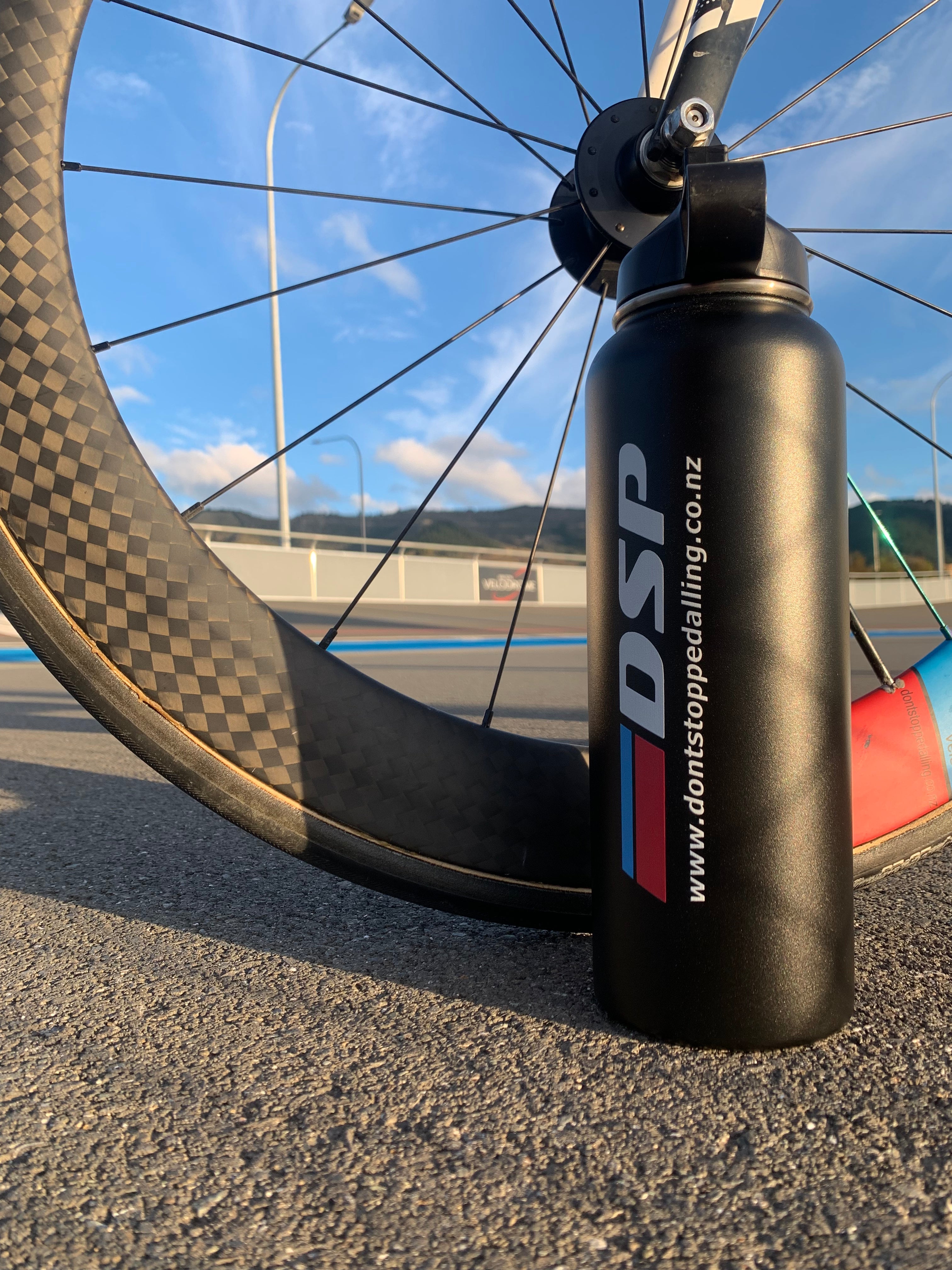 DSP hydration bottles.