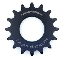Load image into Gallery viewer, DSp, Dontstoppedalling.com, dontstoppedalling.co.nz, track sprockets, track cogs, 12t, 13t,14t,15t,16t,17t, training track sprocket, best value track sprocket, velobike, velo, velodrome sprocket, best selection tracksprockets, Trackie, track cyclist, velodromes,,