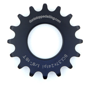 DSp, Dontstoppedalling.com, dontstoppedalling.co.nz, track sprockets, track cogs, 12t, 13t,14t,15t,16t,17t, training track sprocket, best value track sprocket, velobike, velo, velodrome sprocket, best selection tracksprockets, Trackie, track cyclist, velodromes,,