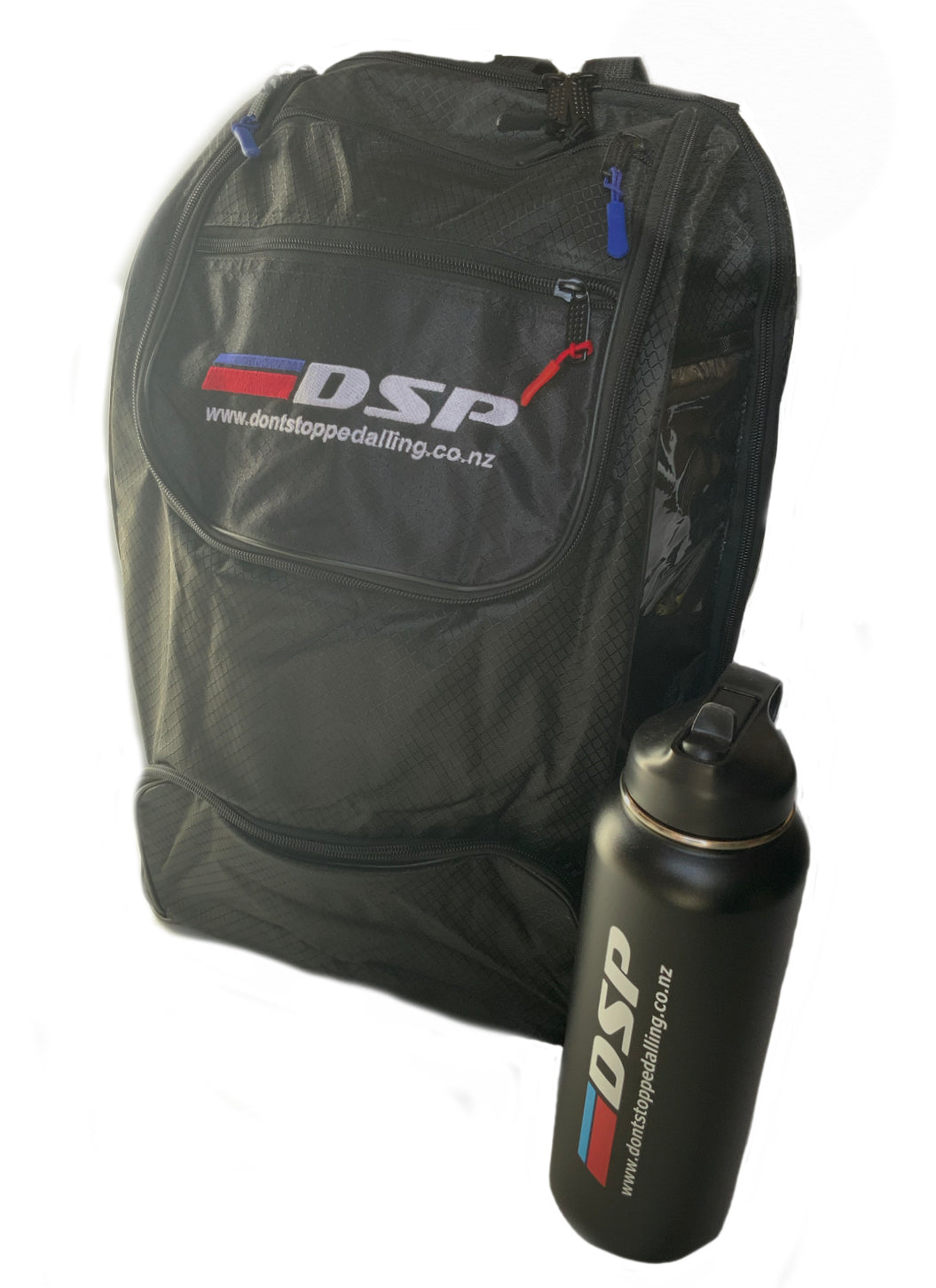 Velopack back pack, trackcyclist back pack, gear bag for track cyclist, track back pack, dsp, Dontstoppedalling, don’t stop pedalling, track cycling bag, track tote bag, velobag, velo bag, chainring bag, cycling gear back. Tote bag