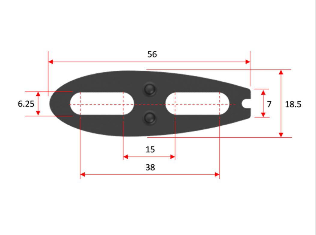 Fast TT spacer kit 5/10/20mm  set