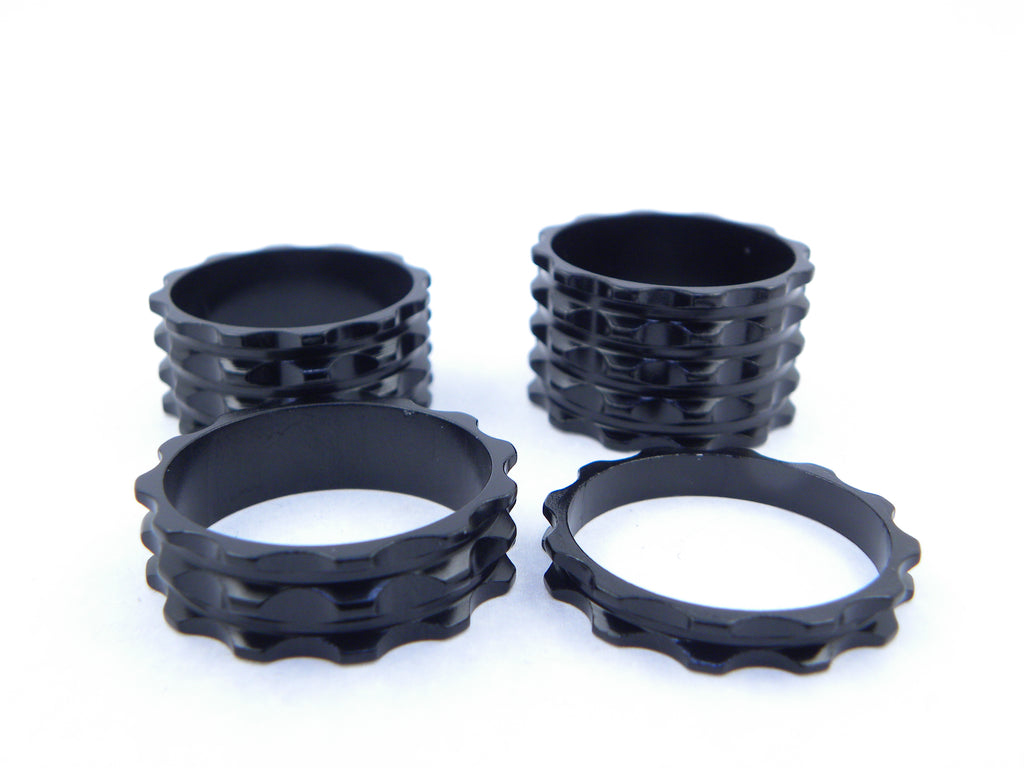 head set CNC alloy spacer