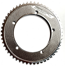Load image into Gallery viewer, bespoke chainrings, bespoke.com, aero rose chainrigns,  chainring, aero chainrigns, big chainrings, CNC machined chainrings, Custom chainrings, andel, alloy chainring, 144bcd chainring,chainringsTrack chainring, elite track chain ring, Orbita, Orbita.com, track chainring, velodrome chainring, track chainring, ukraine made chainring, sprinter chain ring, flying 200m,  best chainring selection, custom chainring, track chainrings, velodrome, 144bcd, orbita track chainring, rotor, Orbita chainring