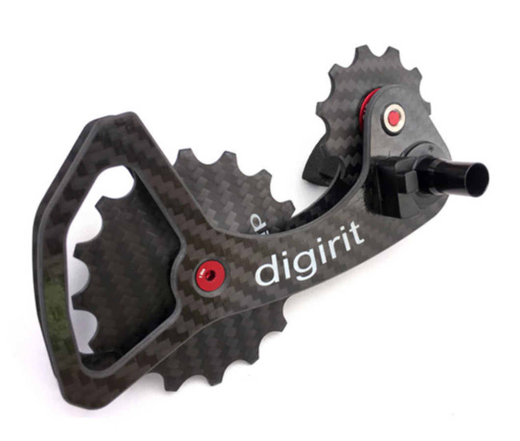 Over sized derailleur pulley system-Digirit {CPC1] Carbon Pulley kit Campagnolo 1116