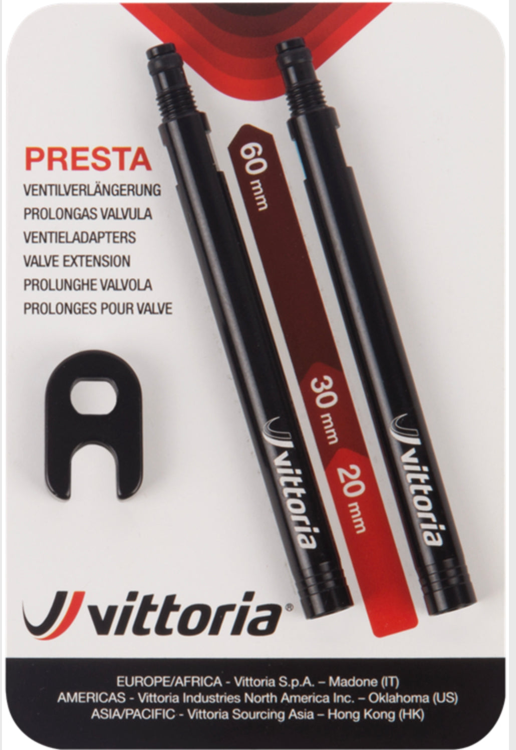 Vittoria valve extensions