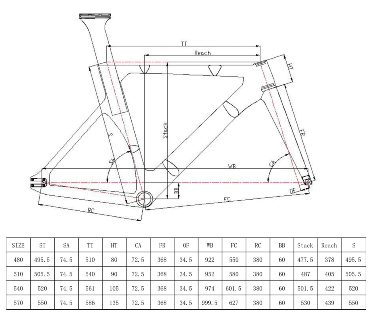 Carbon track frame Velo1.3 – Dont Stop Pedalling