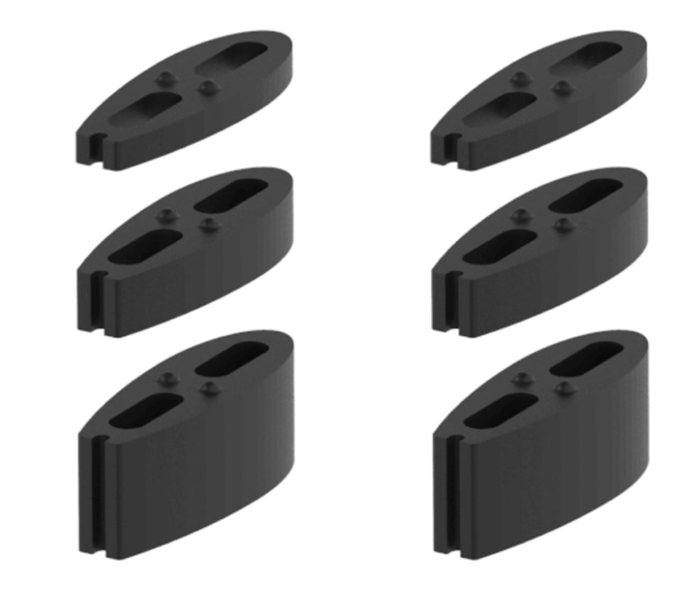 Fast TT spacer kit 5/10/20mm  set