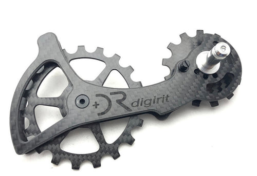 Over sized derailleur pulley system-Digirit [SRC] Carbon Pulley kit SRAM 1616-