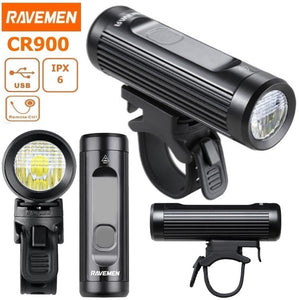 RAVEMEN CR900 - USB Front Light - 900 Lumens