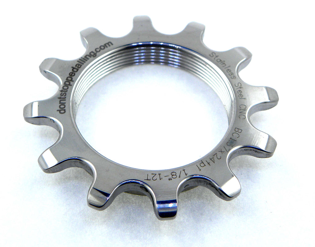 DSp, Dontstoppedalling.com, dontstoppedalling.co.nz, track sprockets, track cogs, 12t, 13t,14t,15t,16t,17t, training track sprocket, best value track sprocket, velobike, velo, velodrome sprocket, best selection tracksprockets, Trackie, track cyclist, velodromes, stainless steeld track cog, cromoloy track sprocket,