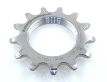 Load image into Gallery viewer, DSp, Dontstoppedalling.com, dontstoppedalling.co.nz, track sprockets, track cogs, 12t, 13t,14t,15t,16t,17t, training track sprocket, best value track sprocket, velobike, velo, velodrome sprocket, best selection tracksprockets, Trackie, track cyclist, velodromes, stainless steeld track cog, cromoloy track sprocket,