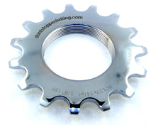 Load image into Gallery viewer, DSp, Dontstoppedalling.com, dontstoppedalling.co.nz, track sprockets, track cogs, 12t, 13t,14t,15t,16t,17t, training track sprocket, best value track sprocket, velobike, velo, velodrome sprocket, best selection tracksprockets, Trackie, track cyclist, velodromes, stainless steeld track cog, cromoloy track sprocket, 