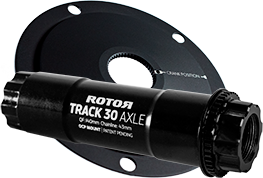 Rotor Track Axle with Spider – Dont Stop Pedalling Rotor Track Axle with Spider – Dont Stop Pedalling