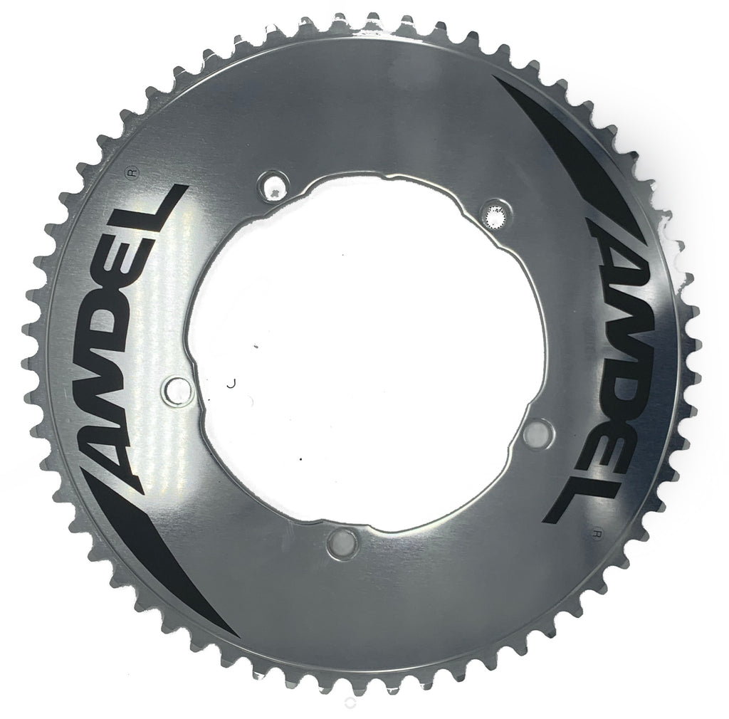 andel chainring, aero chainrigns, big chainrings, CNC machined chainrings, Custom chainrings, andel, alloy chainring, 144bcd chainring,chainrings