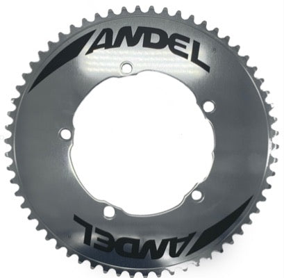 andel chainring, aero chainrigns, big chainrings, CNC machined chainrings, Custom chainrings, andel, alloy chainring, 144bcd chainring,chainrings